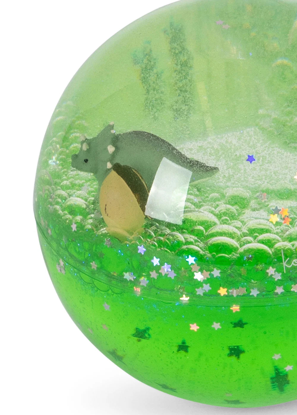 Boule à eau pailletée
