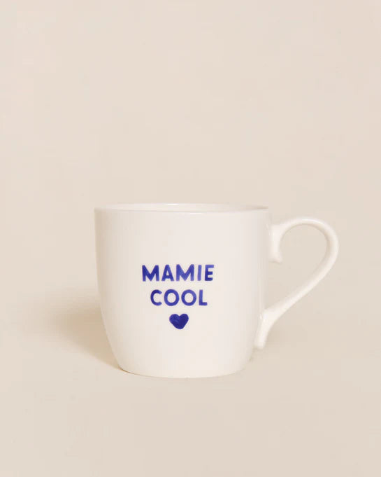 Le mug Mamie Cool - bleu