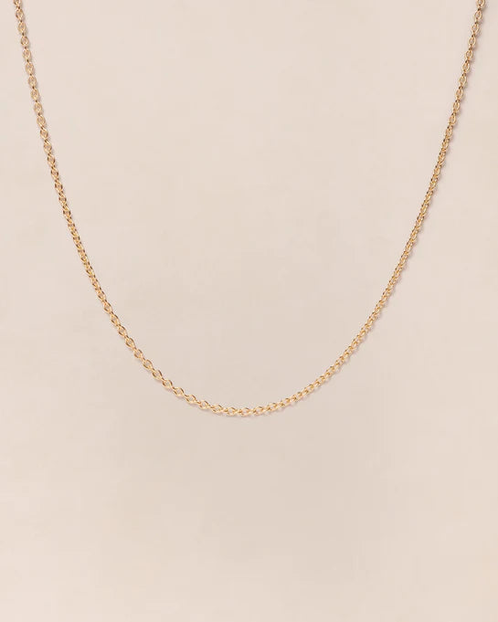 Le collier chaîne simple