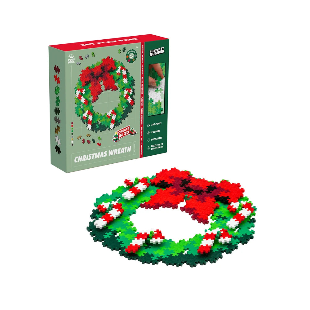 Puzzle Couronne de Noël – 500 Pcs