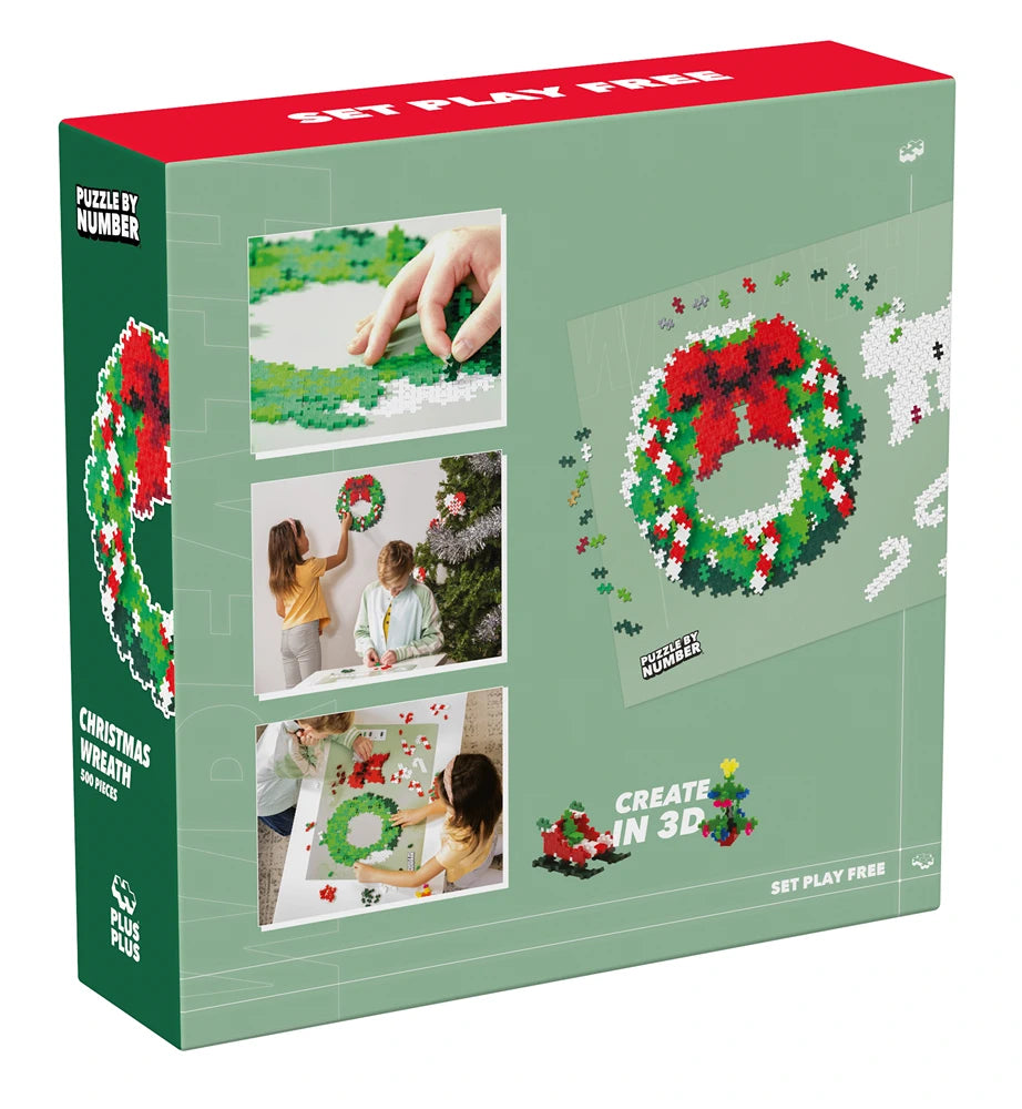 Puzzle Couronne de Noël – 500 Pcs