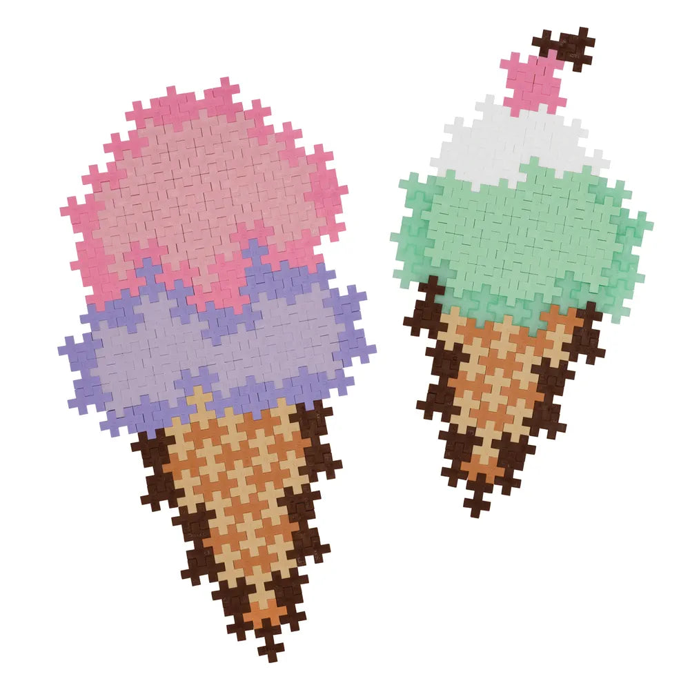 Puzzle Cornet de Glaces - 250 Pcs - PLUSPLUS