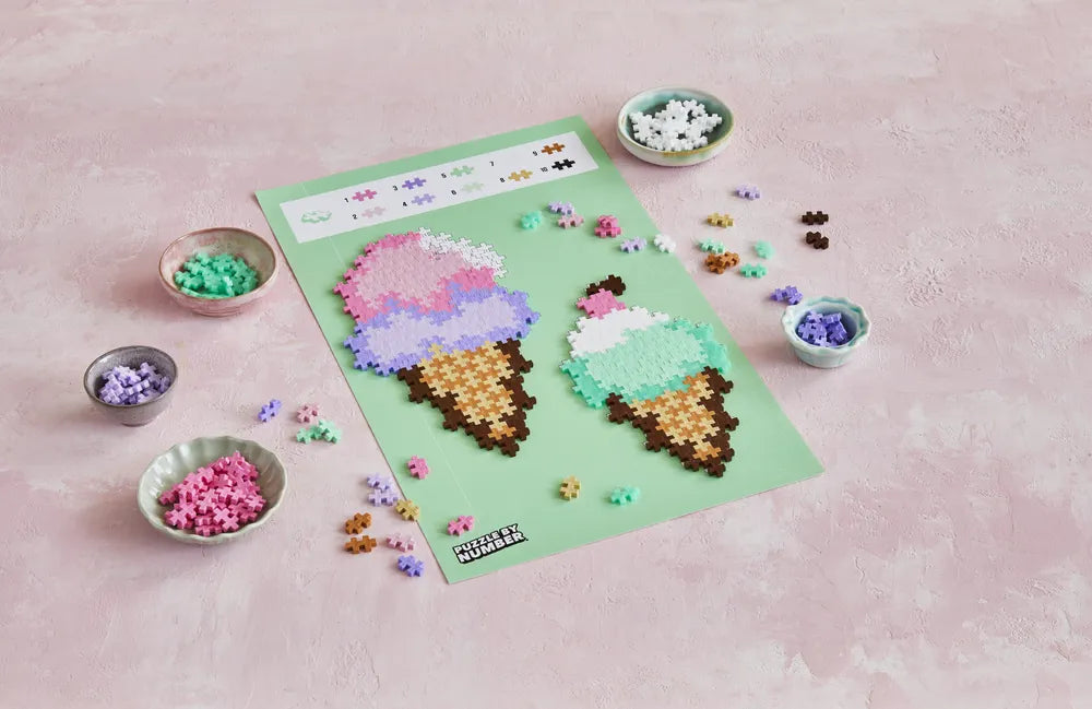 Puzzle Cornet de Glaces - 250 Pcs - PLUSPLUS