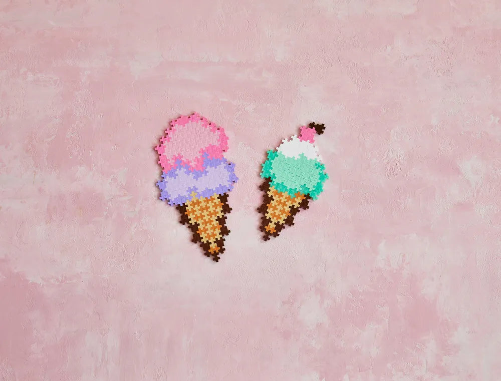 Puzzle Cornet de Glaces - 250 Pcs - PLUSPLUS