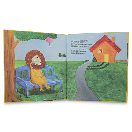 Livre de conte - Le Lion fête son anniversaire