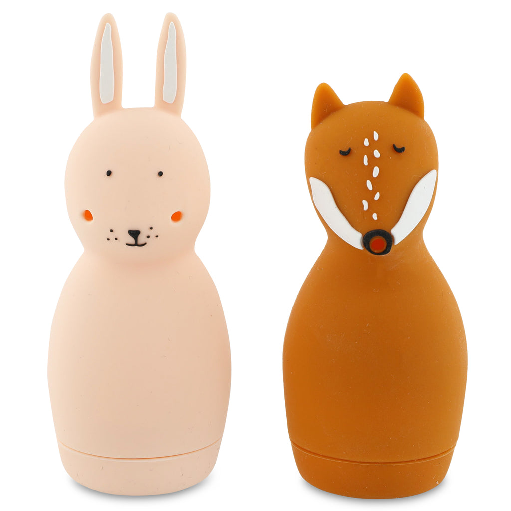 Jouets de bain aspergeur - Mr. Lapin & Mr. Renard