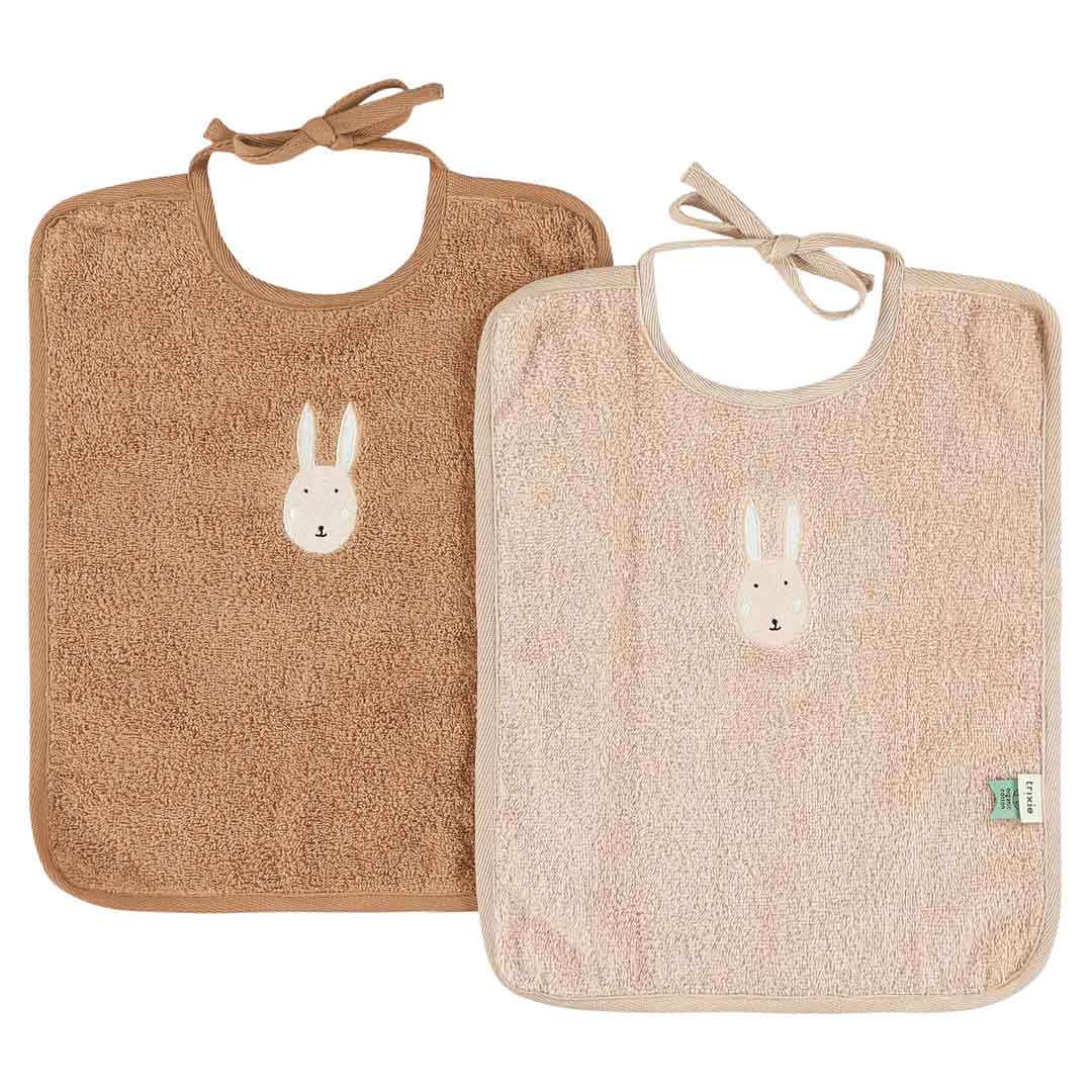 Bavoir XL 2-pack - Lapin