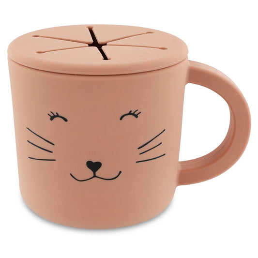 Tasse à collation en silicone - Mrs. Chat