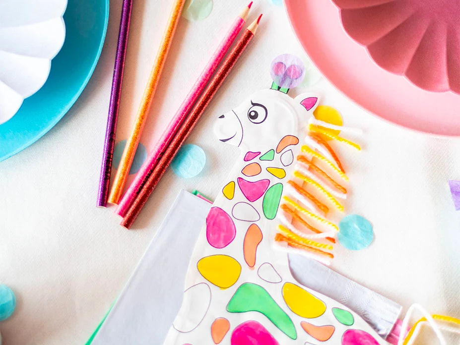 Coloriages gonflables Safari party pack