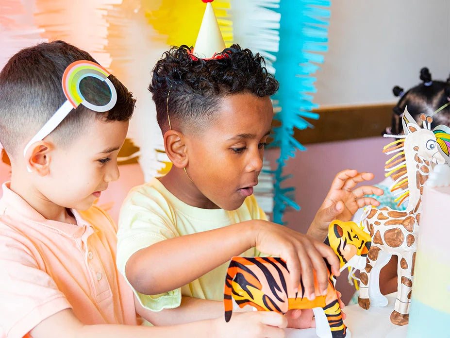 Coloriages gonflables Safari party pack