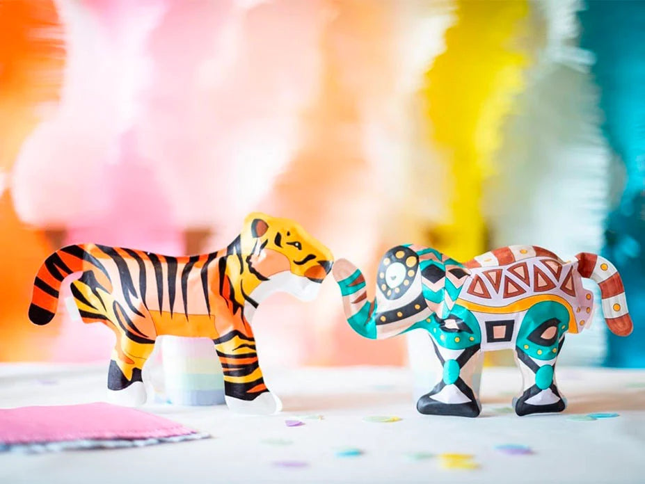 Coloriages gonflables Safari party pack