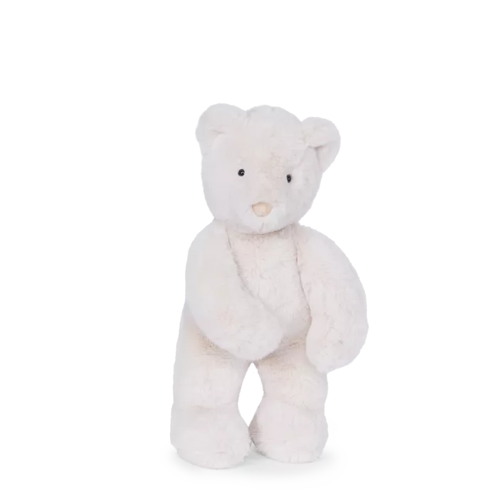 Peluche Ours crème 34 cm - Blanc