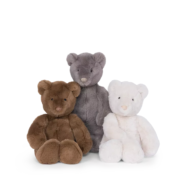 Peluche Ours crème 34 cm - Marron