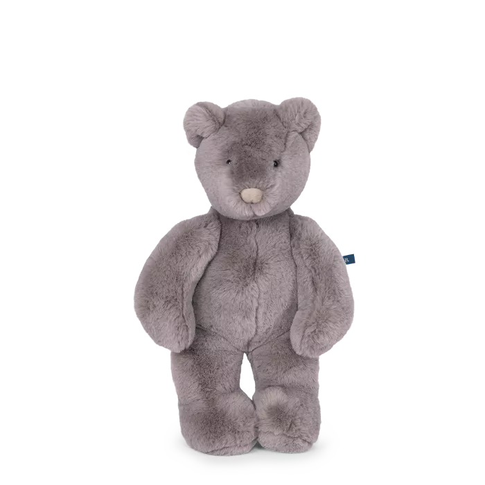 Peluche Ours crème 34 cm - Gris