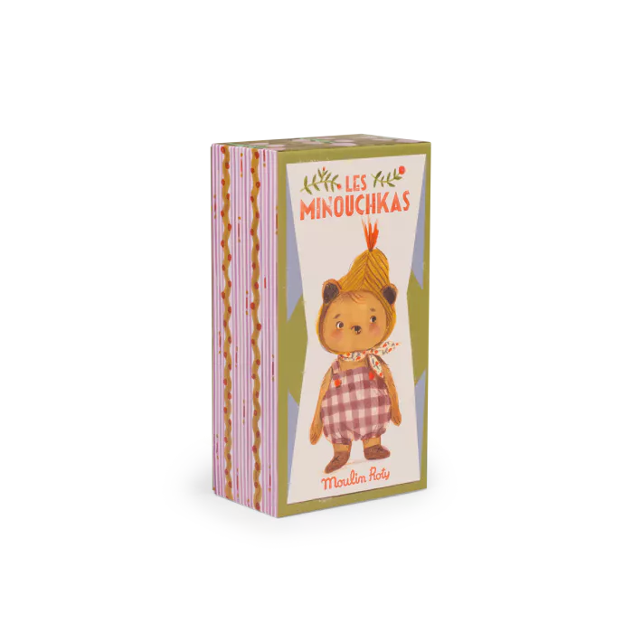 Peluche Emile le petit ours "Les Minouchkas"