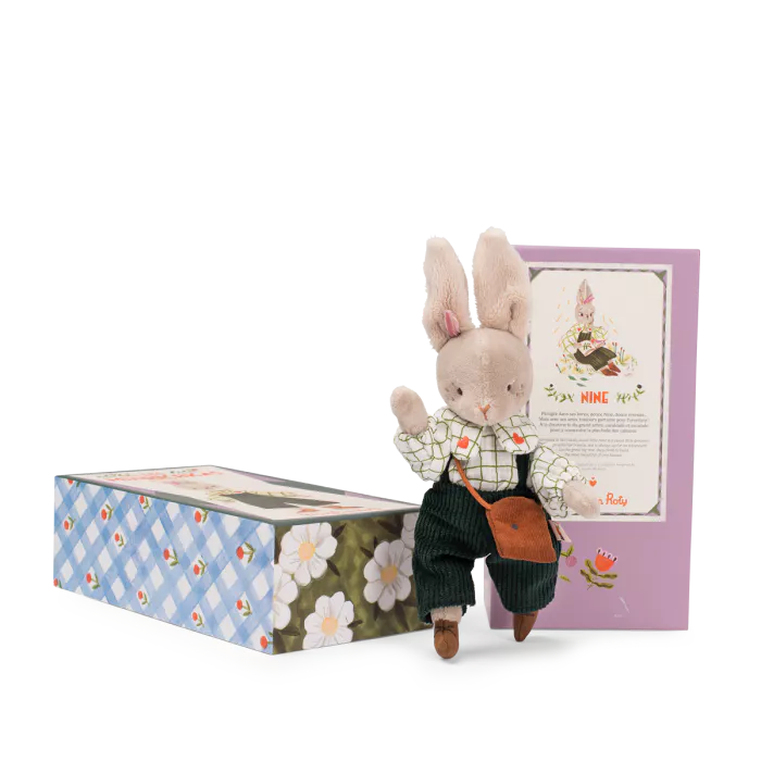 Peluche Nine la lapine "Les Minouchkas"