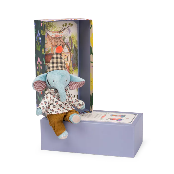 Peluche Pablo l'éléphant "Les Minouchkas"