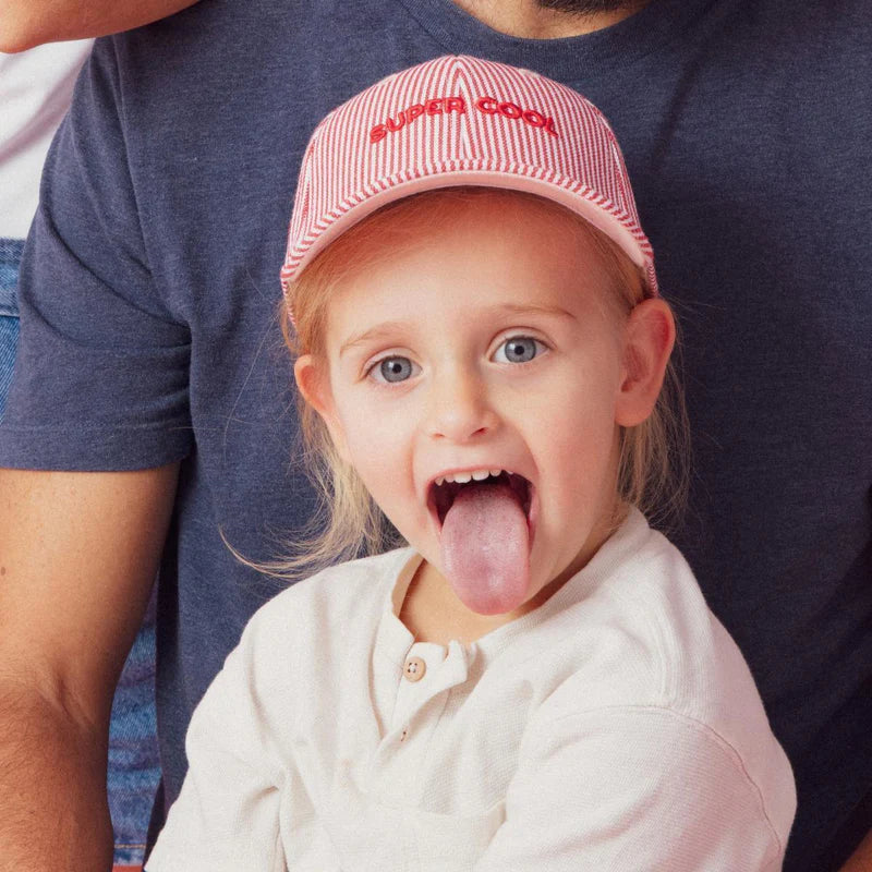 Casquette Super Cool Rouge | Enfant - CHAMAYE