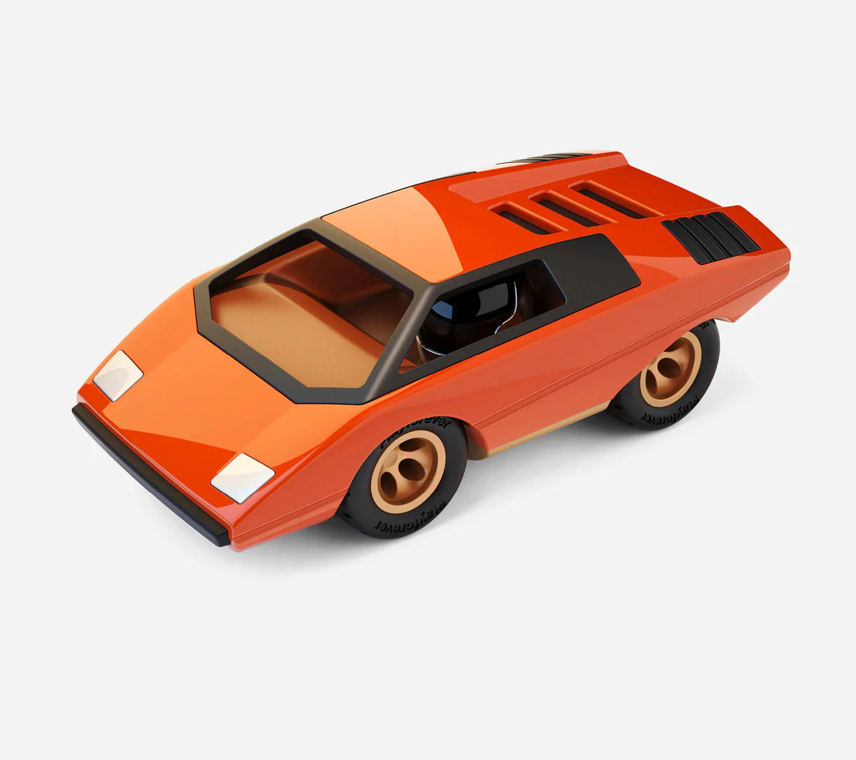 Playforever - Voiture Ufo Bruto - Orange - L.17,60cm