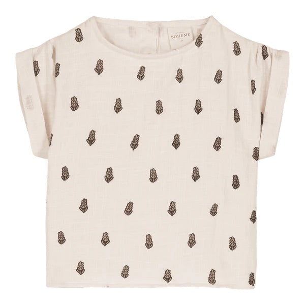 Blouse Praslin - Écru Lavande