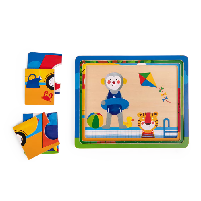 Puzzle à 3 étages