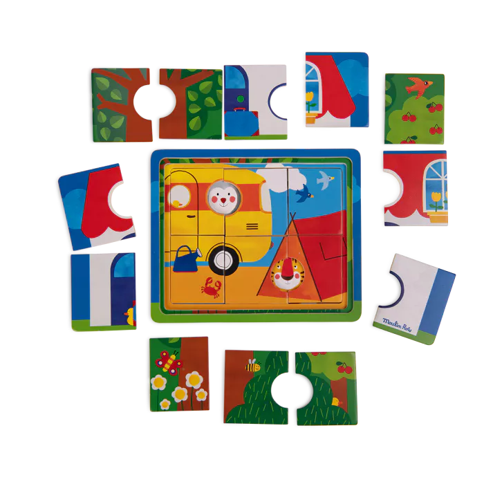 Puzzle à 3 étages