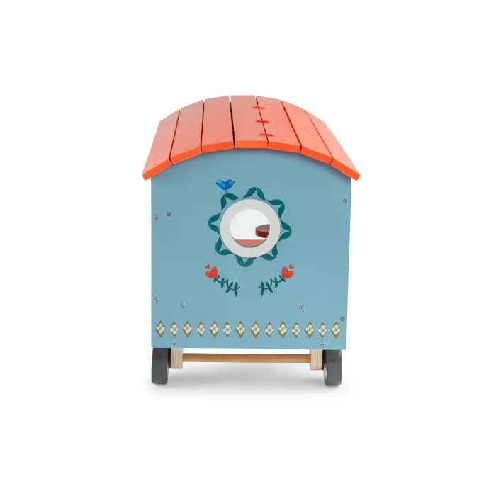 Roulotte en bois - Les Minouchkas