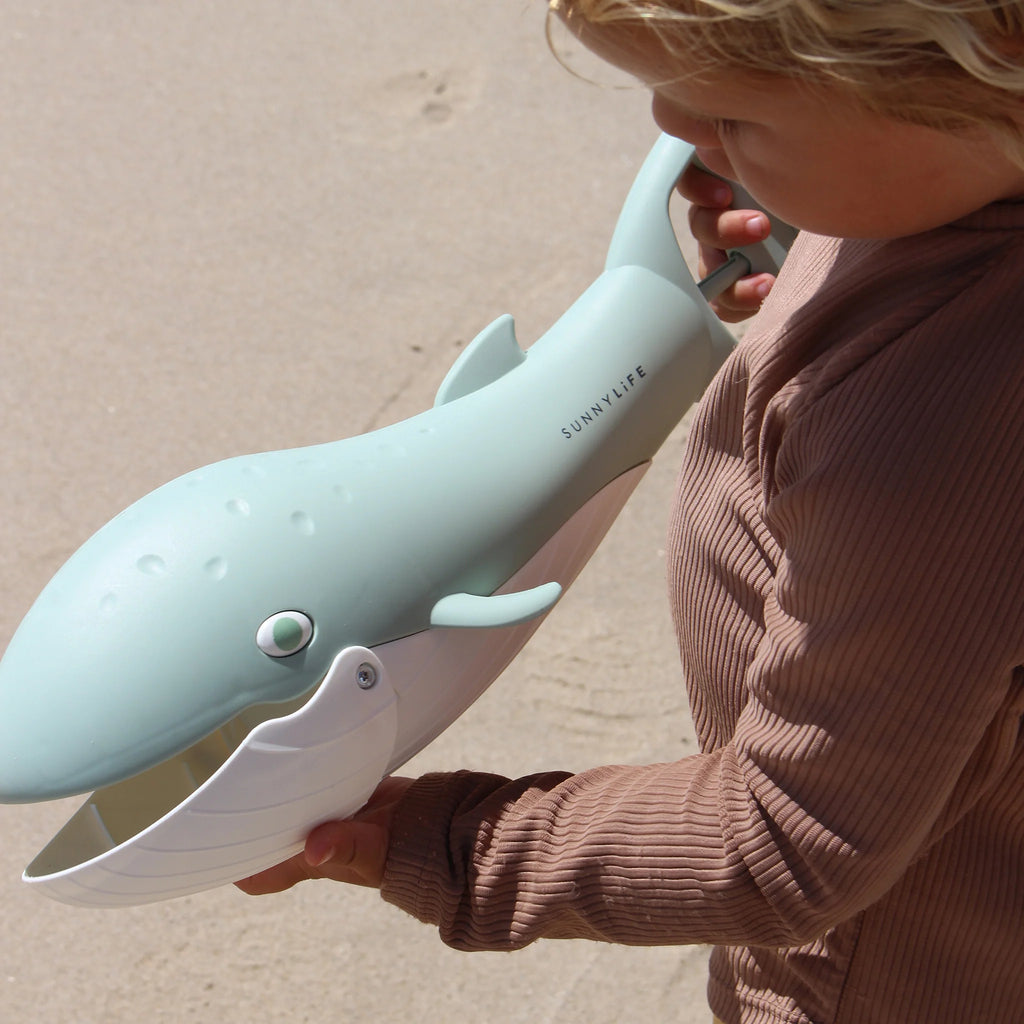 Pelle à sable - baleine verte