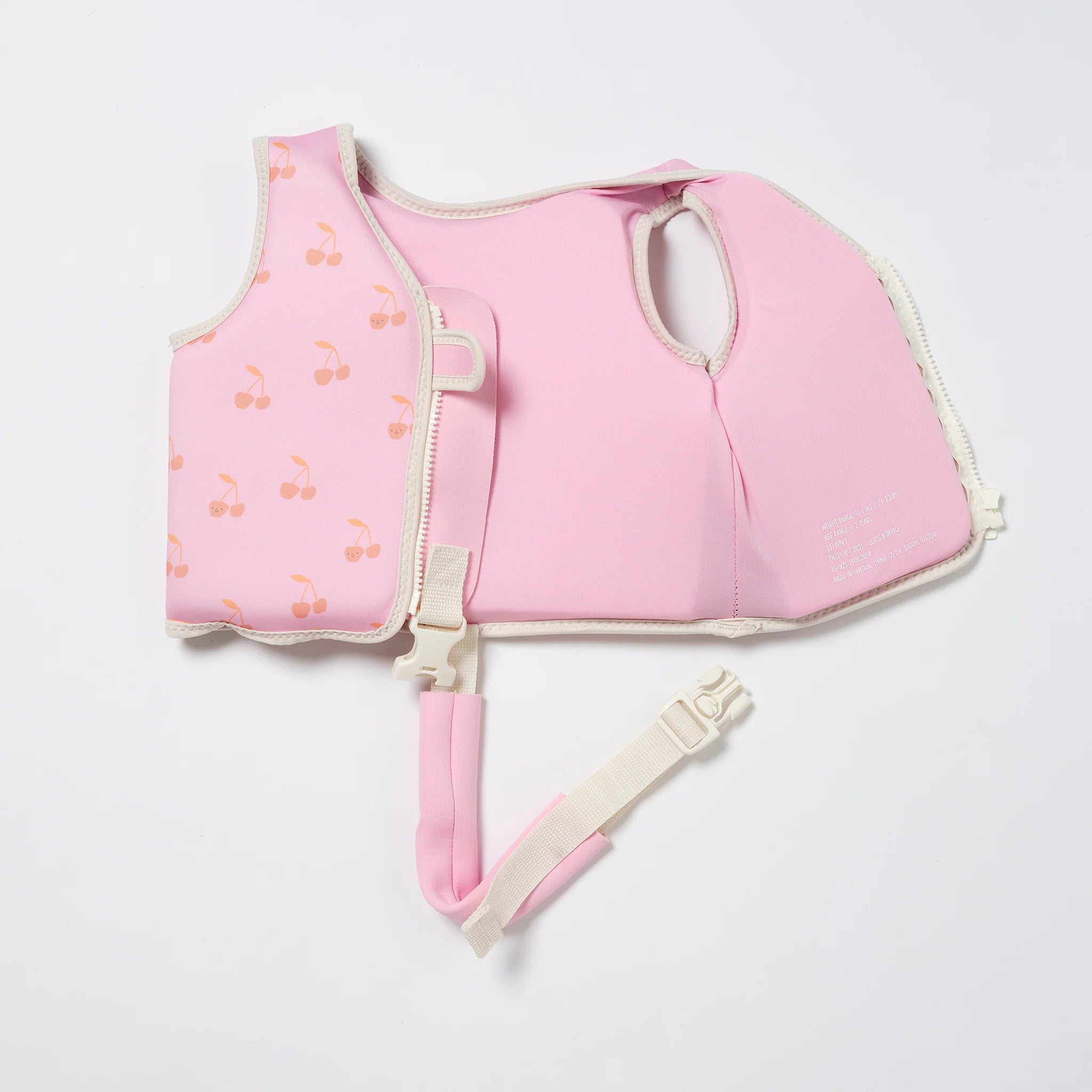 Gilet flotteur Cotton Candy Cherry 2-3 ans