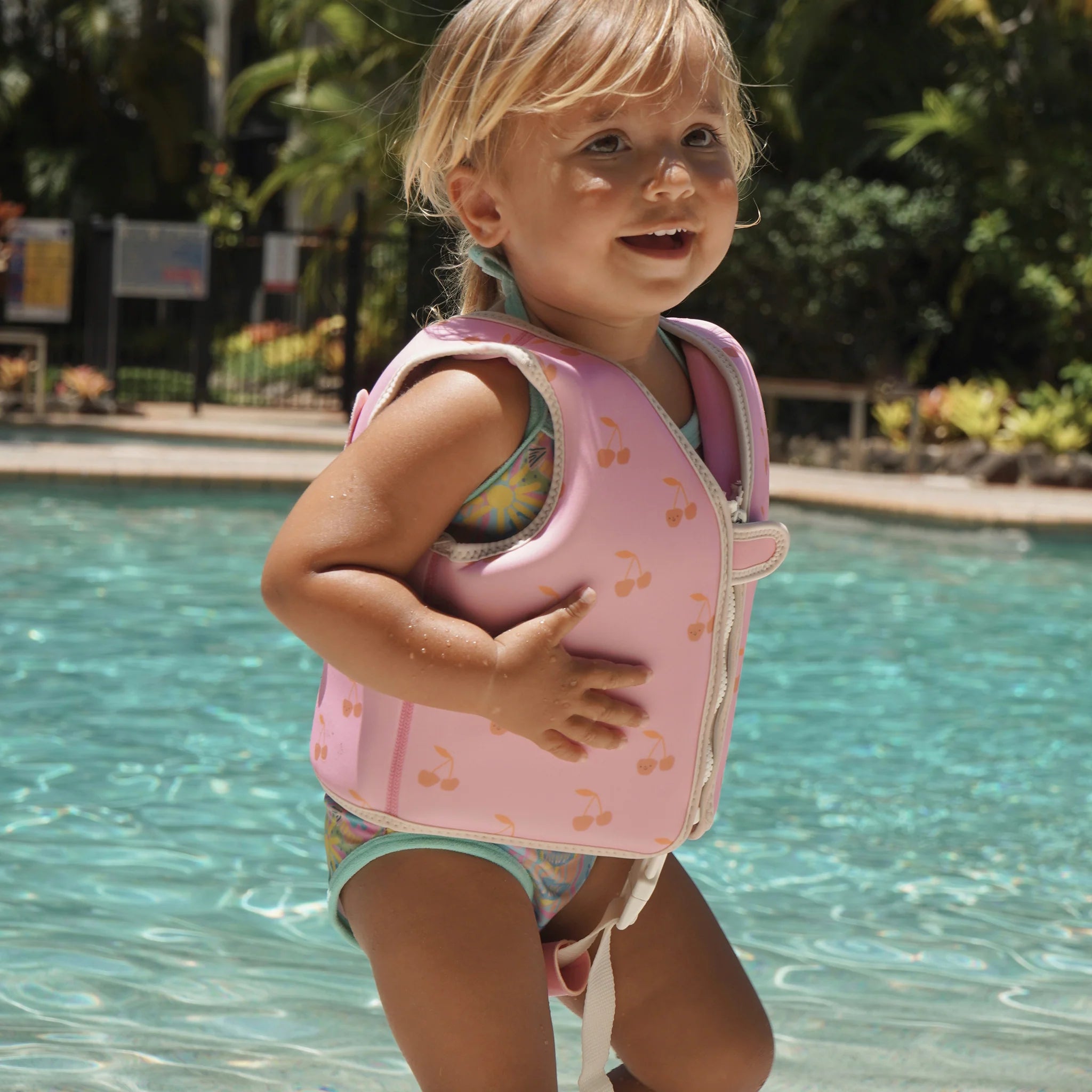 Gilet flotteur Cotton Candy Cherry 2-3 ans