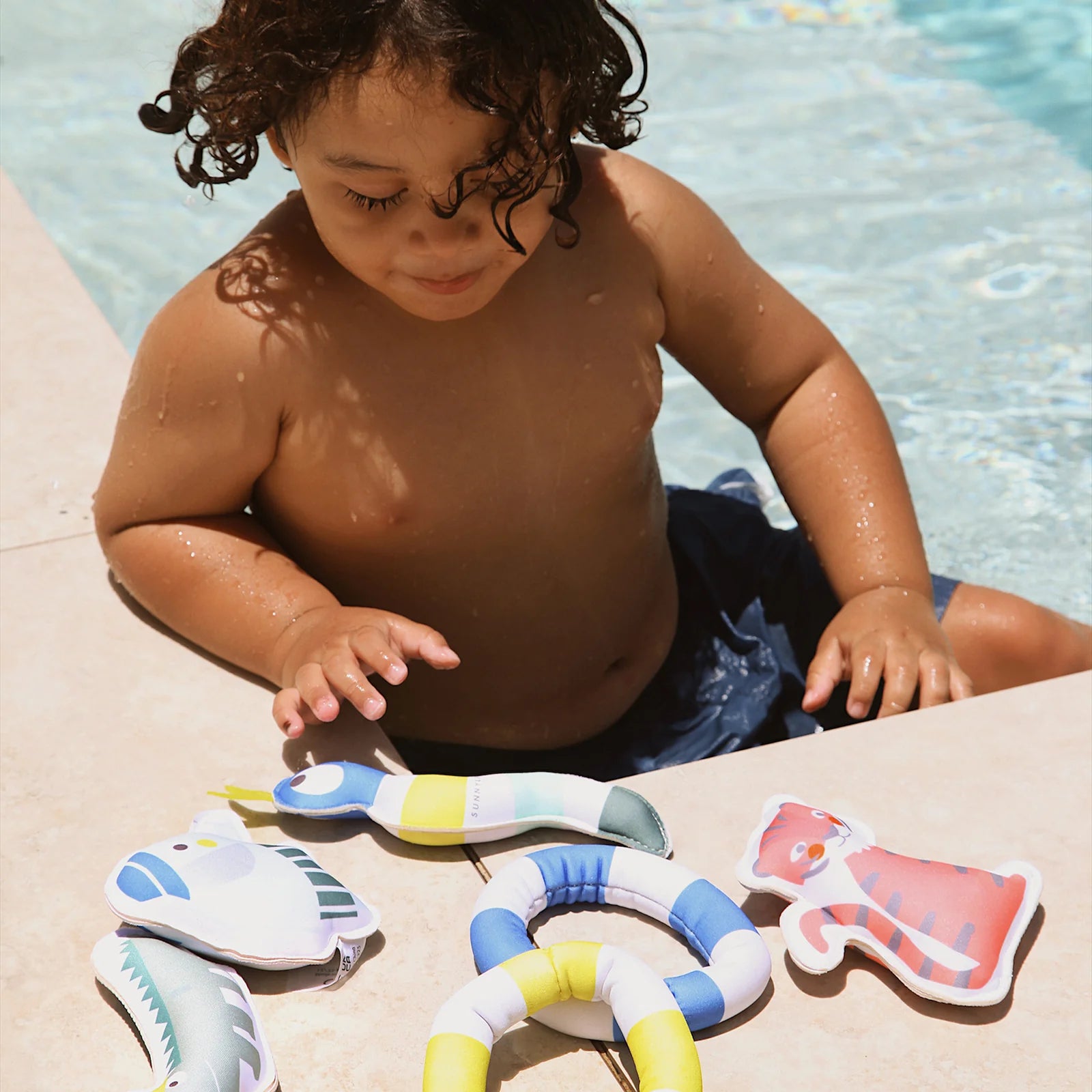 Jouets de plongée Into the Jungle Multi - Set de 6 - SUNNY LIFE