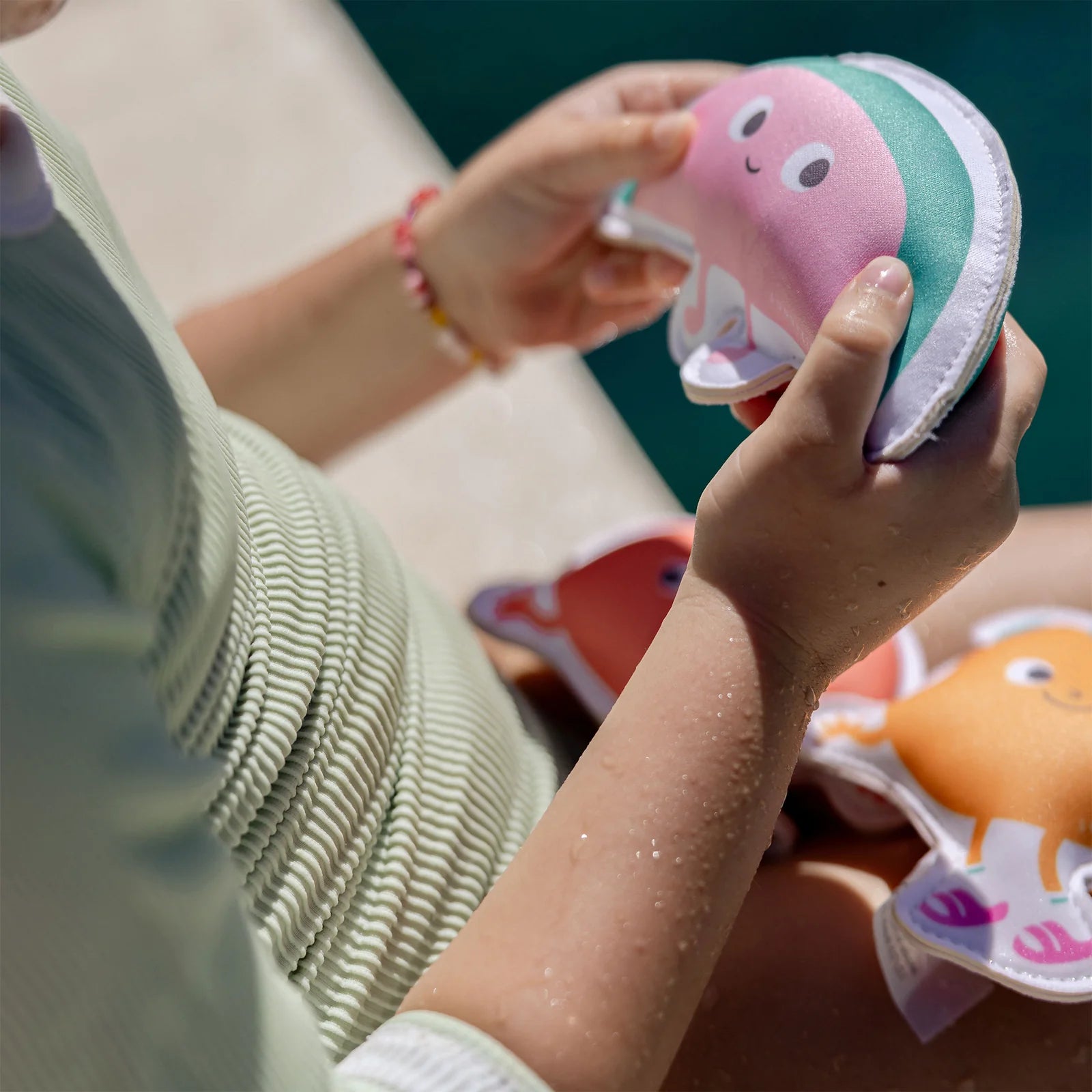 Jouets de plongée Poppy la Pêche Multi - Set de 6 - SUNNY LIFE