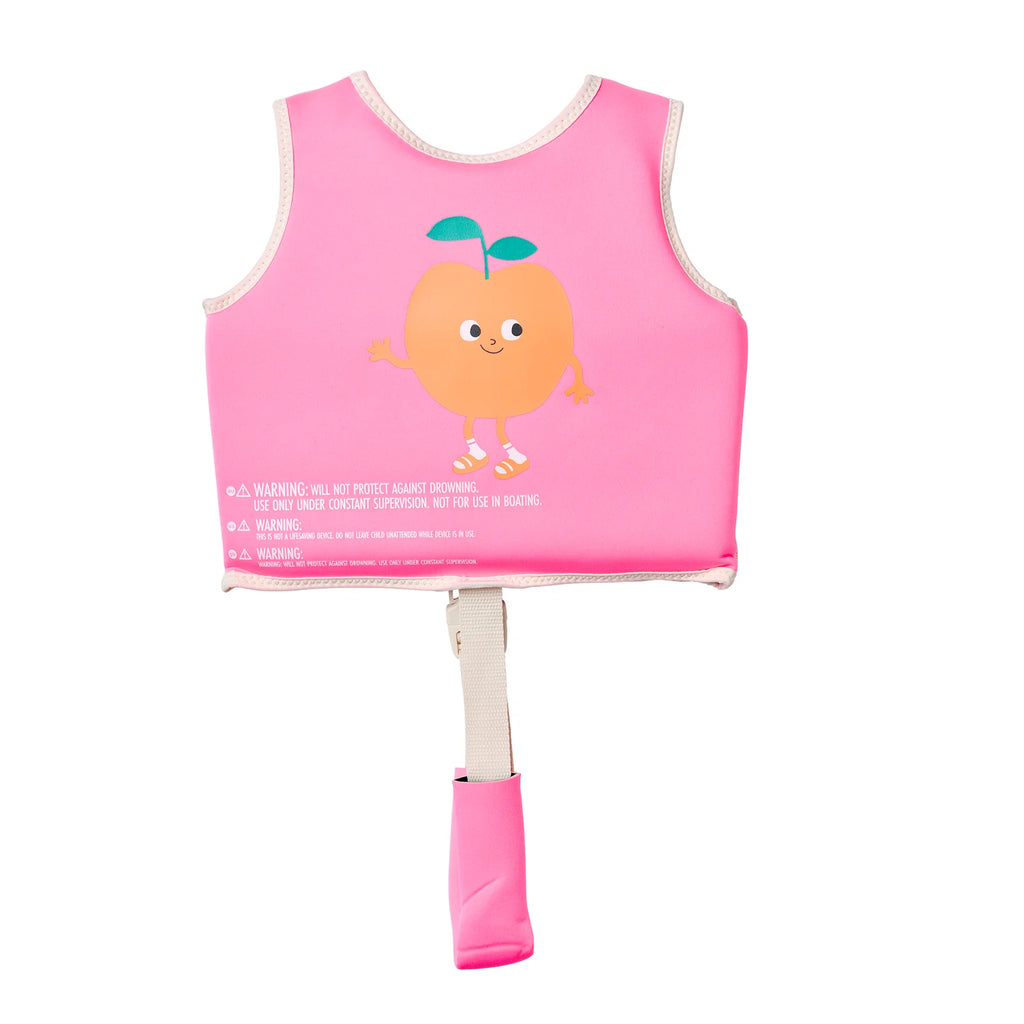 Gilet flotteur Poppy la Pêche Rose Néon - SUNNY LIFE
