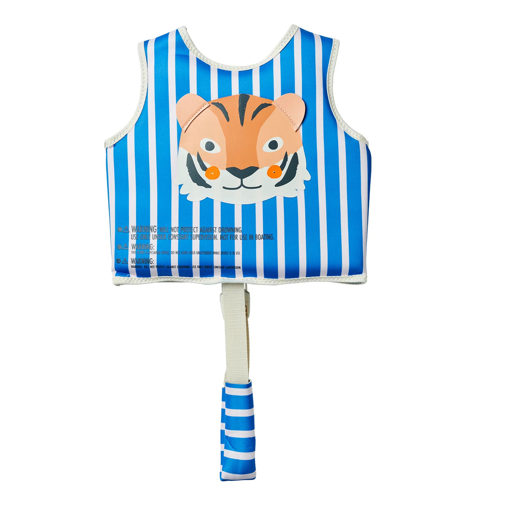Gilet flotteur  Tino le Tigre Bleu - SUNNY LIFE