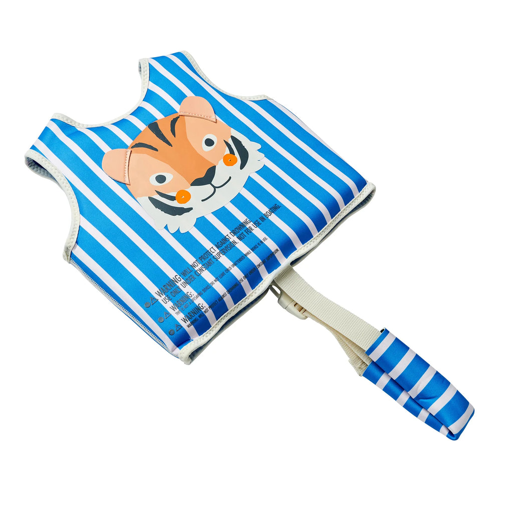 Gilet flotteur  Tino le Tigre Bleu - SUNNY LIFE