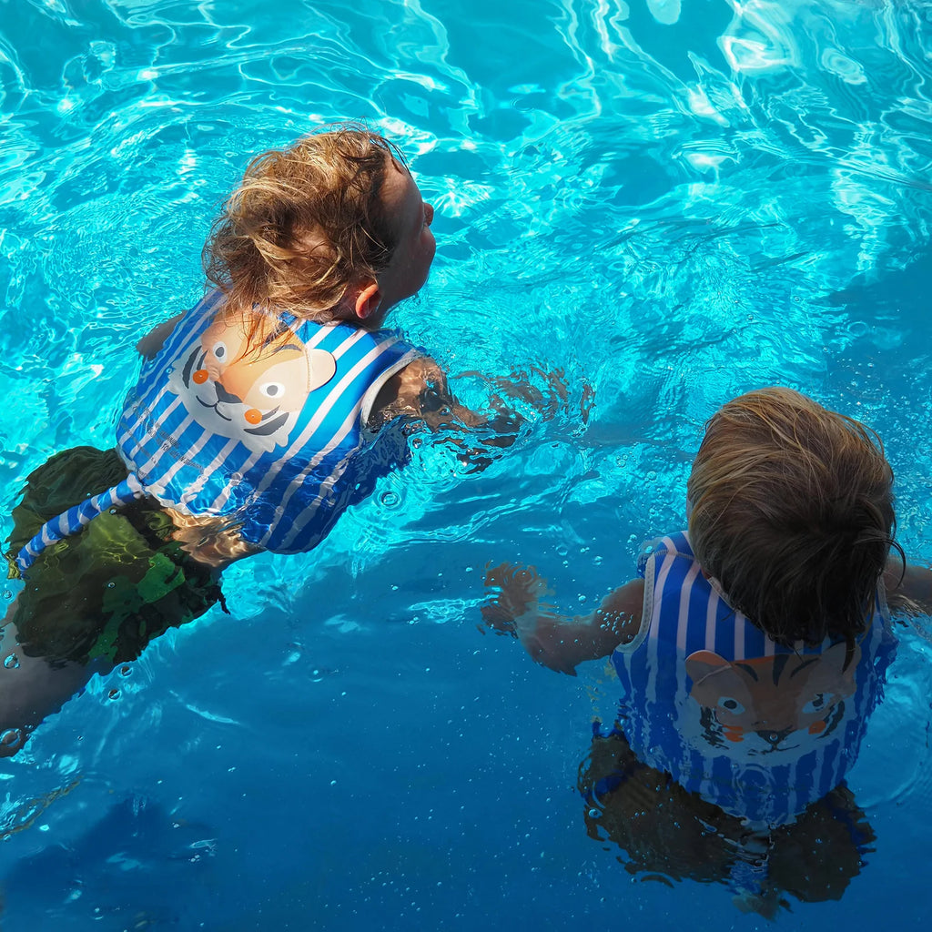 Gilet flotteur  Tino le Tigre Bleu - SUNNY LIFE