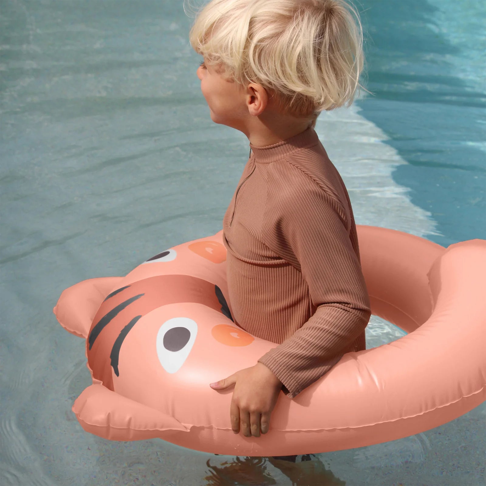 Bouée pour enfants - Tino le Tigre en argile - SUNNY LIFE