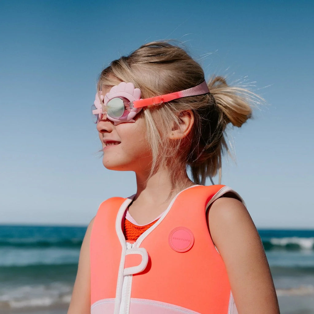 Swimming Goggles - Melody The Mermaid Pink