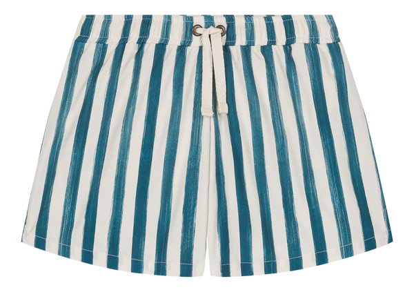 Short de Bain Chico Rayures - bleu grec