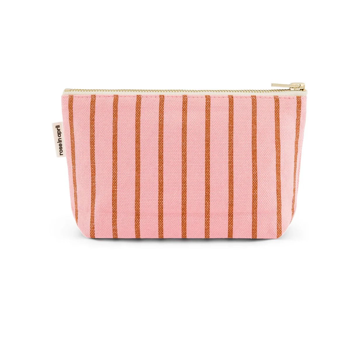 Trousse Sofia  Rayures Tennis Pecan / Strawberry