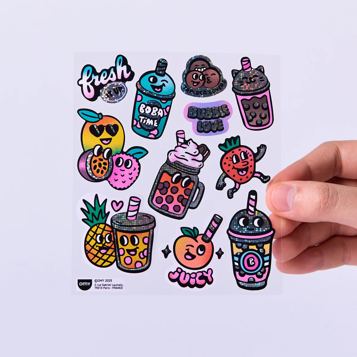 AUTOCOLLANTS Big - Bubble Tea