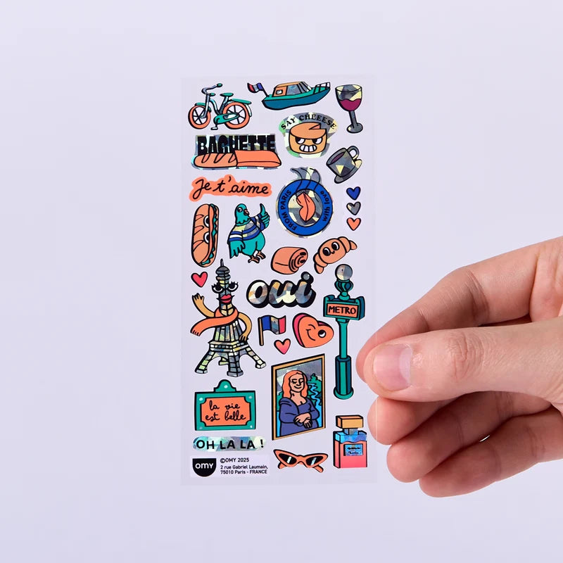FABULOUS STICKERS -  ICONIC - PARIS