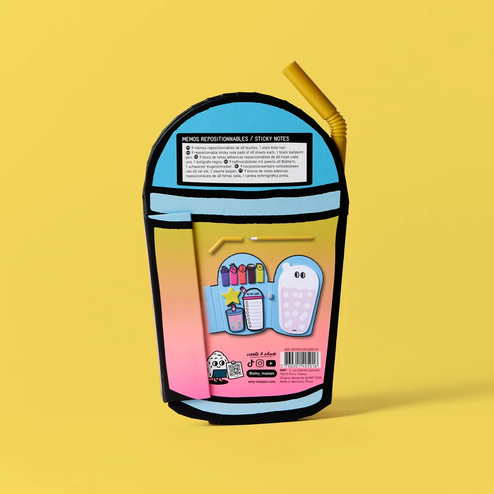 STICKY NOTES - BUBBLE TEA