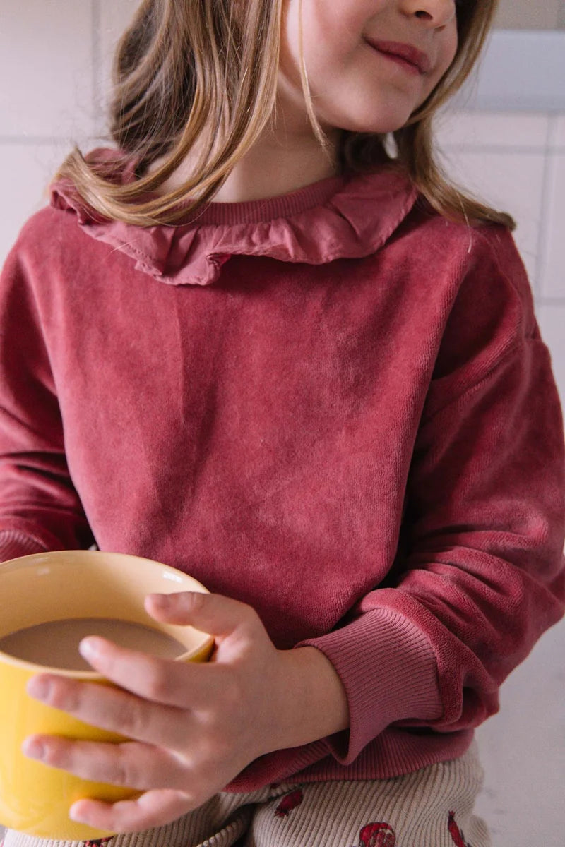 Sweatshirt Juno - Raspberry