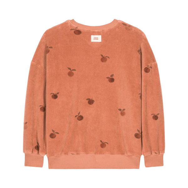 Sweatshirt Bart - Vieux rose pommes