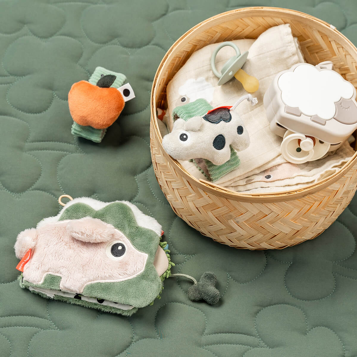 Livre d'Èveil sensoriel - Tiny farm - Multicolore