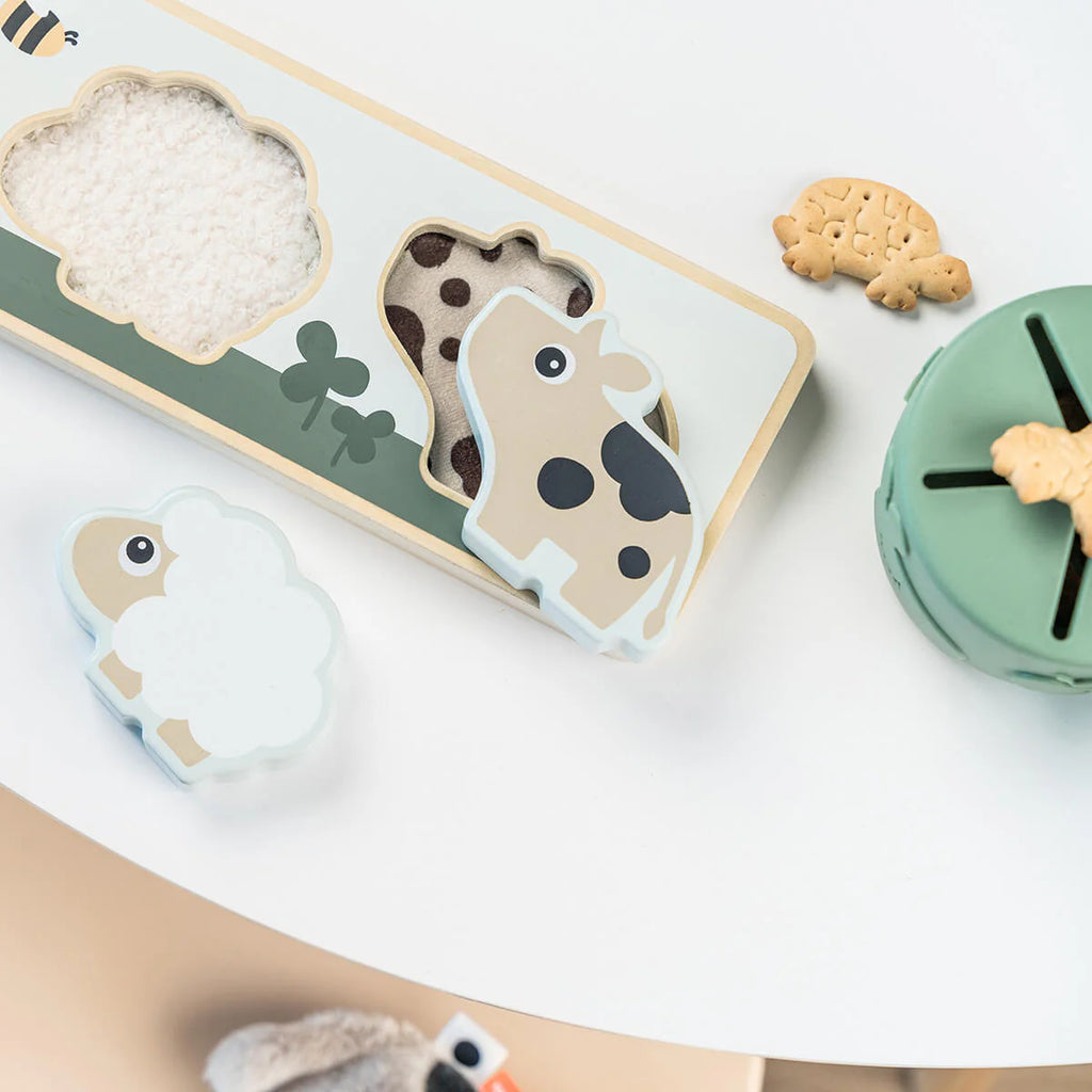 Puzzle sensoriel - Tiny Farm - Multicolore
