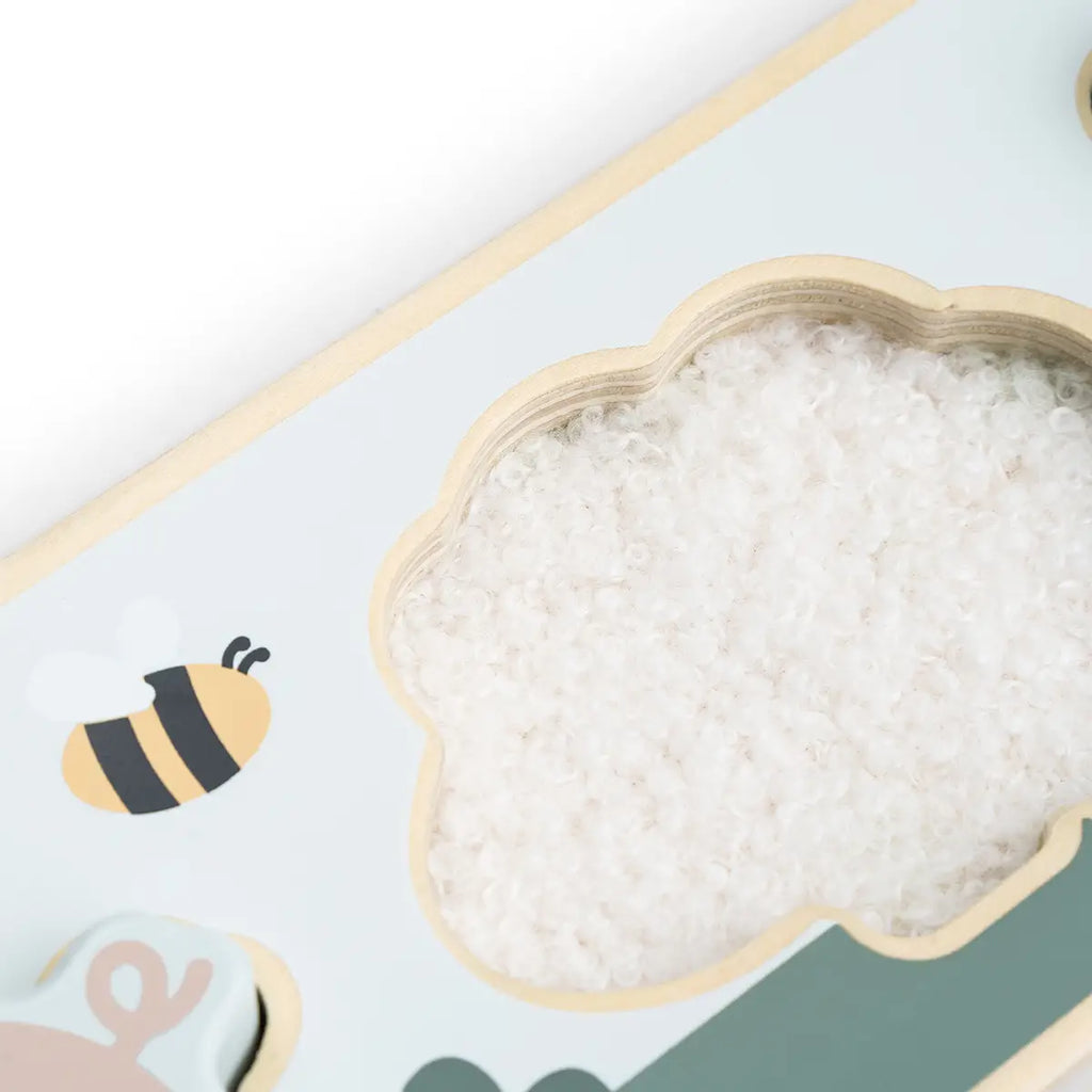 Puzzle sensoriel - Tiny Farm - Multicolore