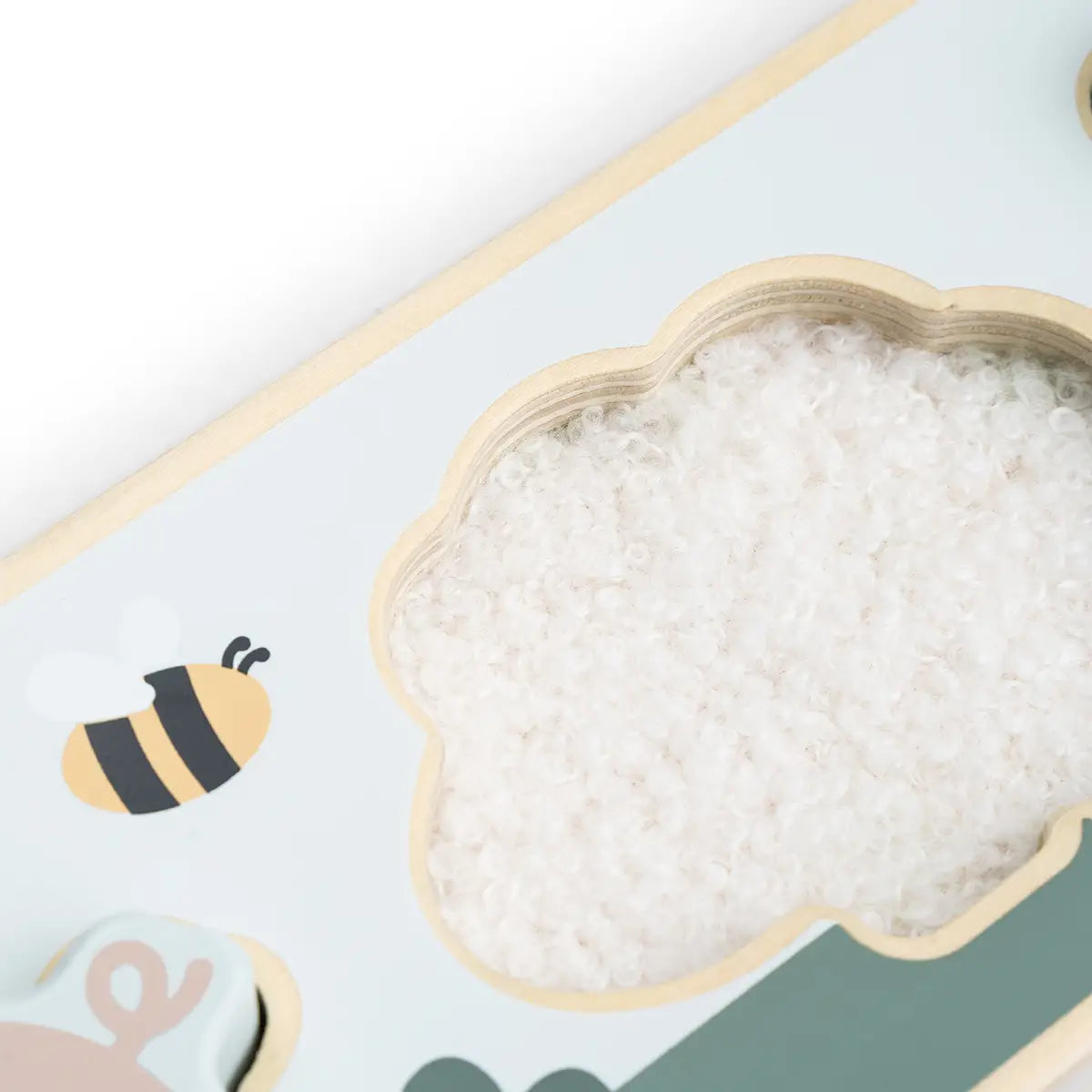 Puzzle sensoriel - Tiny Farm - Multicolore