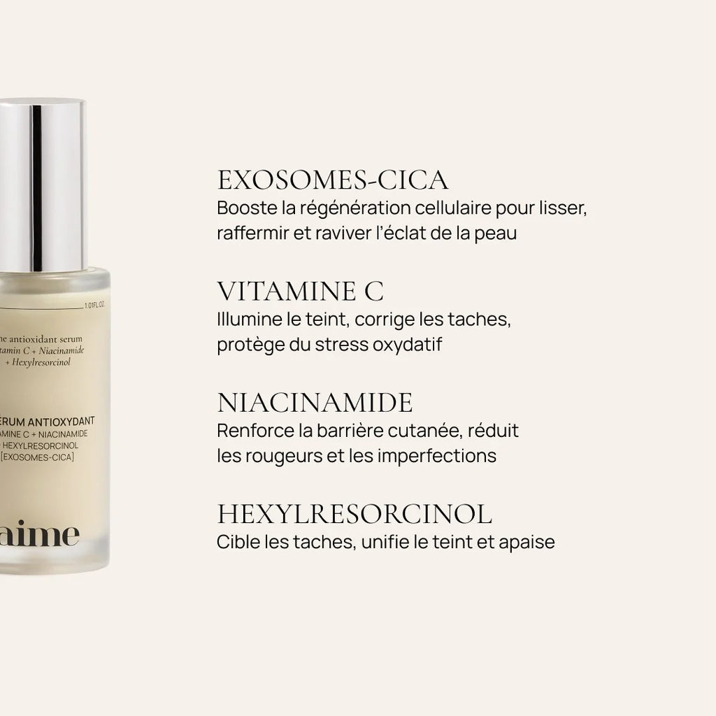 Le sérum antioxydant